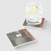 Villa auf Forsyth Park, Savanne, Steinuntersetzer (Seitenansicht)