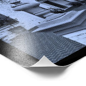 Villa Aussicht Fotodruck (Ecke)