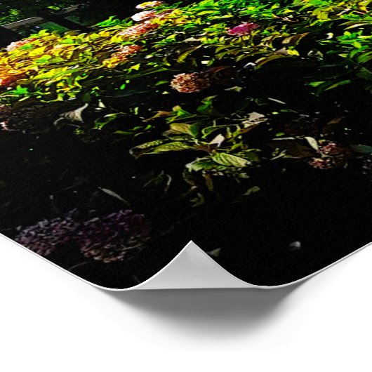 Villa Bernasconi Cernobbio Seen Como Italien Poster (Ecke)