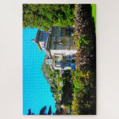 Villa Bernasconi Cernobbio Seen Como Italien Puzzle (Vertikal)
