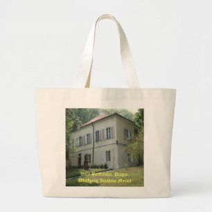 Villa Bertramka-Mozart-Prag Jumbo Stoffbeutel