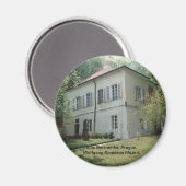 Villa Bertramka-Mozart-Prag Magnet (Vorderseite/Rückseite)