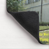 Villa Bertramka-Mozart-Prag Mousepad (Ecke)