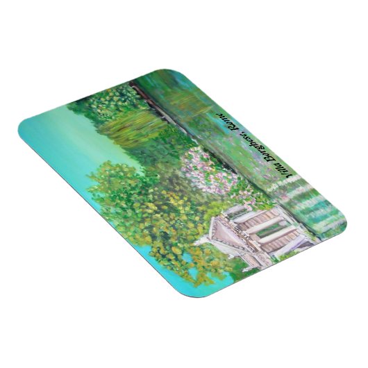 Villa Borghese Park, Rom - Premium Flexi Magnet (Rechte Seite)