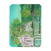 Villa Borghese Park, Rom - Premium Flexi Magnet (Vertikal)