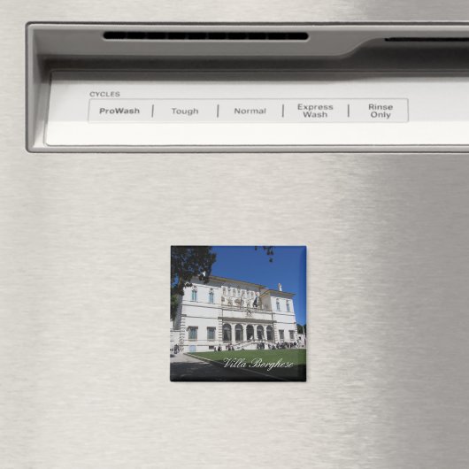 Villa Borghese, Rom, Italien Magnet (In Situ (Geschirrspüler))
