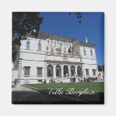 Villa Borghese, Rom, Italien Magnet (Vorne)