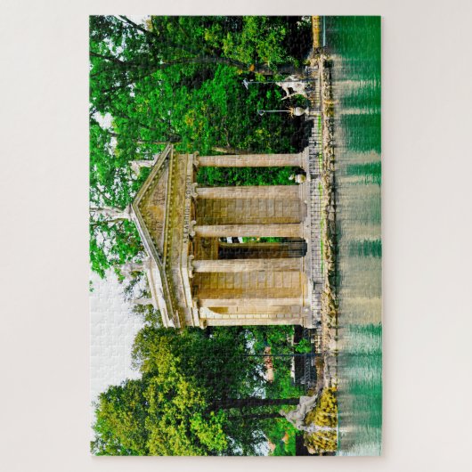 Villa Borghese Rom. Puzzle (Vertikal)