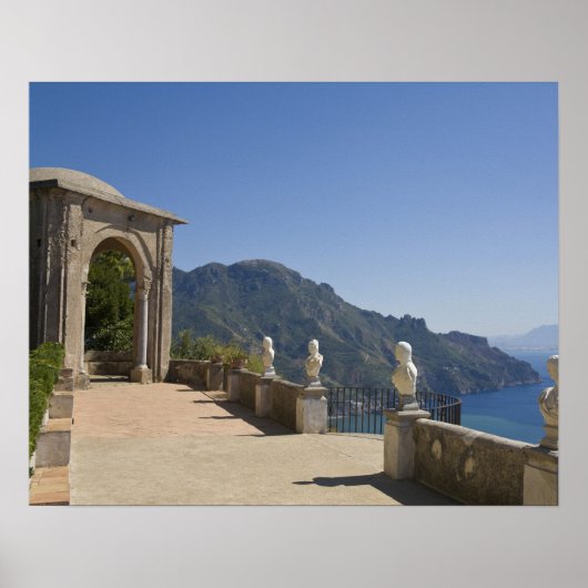 Villa Cimbrone, Ravello, Kampanien, Italien Poster (Vorne)