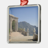 Villa Cimbrone, Ravello, Kampanien, Italien Silbernes Ornament (Links)