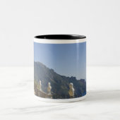 Villa Cimbrone, Ravello, Kampanien, Italien Zweifarbige Tasse (Mittel)