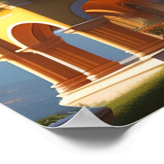 Villa dei Cedri Poster (Ecke)