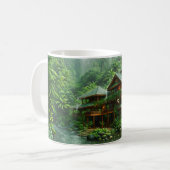Villa des tropischen Regenwaldes Kaffeetasse (Vorderseite Links)