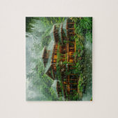 Villa des tropischen Regenwaldes Puzzle (Vertikal)