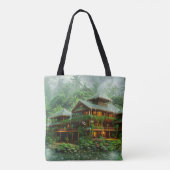 Villa des tropischen Regenwaldes Tasche (Rückseite)