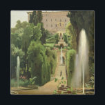 Villa D'Este, Tivoli, 1869 Magnet<br><div class="desc">Villa D'Este,  Tivoli,  1869 | von Ascan Lutteroth | Art Location: Hamburger Kunsthalle,  Hamburg,  Deutschland | Deutsche Künstlerin | Image Collection number: XKH191691</div>