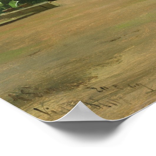 Villa D'Este, Tivoli, 1869 Poster (Ecke)