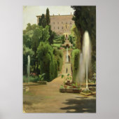 Villa D'Este, Tivoli, 1869 Poster (Vorne)