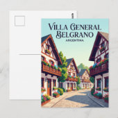 Villa General Belgrano Argentinien Postkarte (Vorne/Hinten)