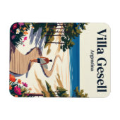 Villa Gesell Argentinien Magnet (Horizontal)