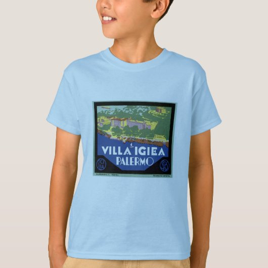 Villa Igiea Palermo T-Shirt (Vorderseite)