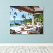 VILLA LIFE #1 LEINWANDDRUCK (Insitu (Holzboden))