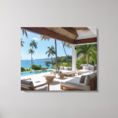 VILLA LIFE #1 LEINWANDDRUCK (Vorderseite)