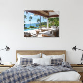VILLA LIFE #1 LEINWANDDRUCK (Insitu (Schlafzimmer))