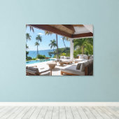 VILLA LIFE #1 LEINWANDDRUCK (Insitu (Holzboden))