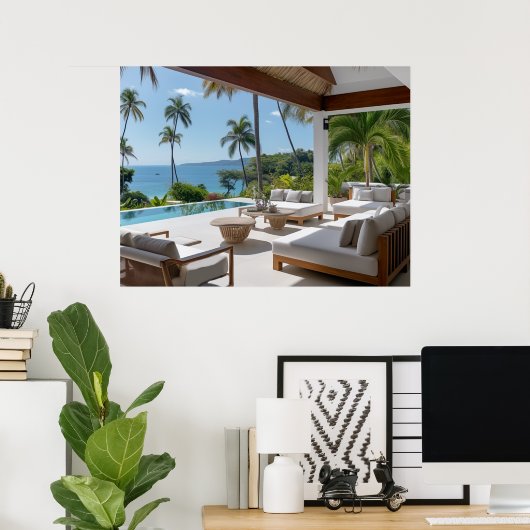 VILLA LIFE #1 POSTER (Heimbüro)