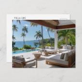 VILLA LIFE #1 POSTKARTE (Vorne/Hinten)