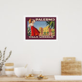 Villa Lincoln (Palermo) Poster (Küche)