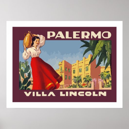Villa Lincoln (Palermo) Poster (Vorne)