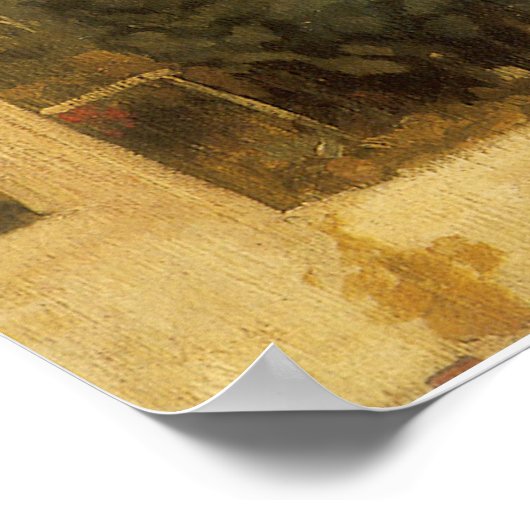 Villa Malta, Rom von Lord Frederic Leighton Poster (Ecke)