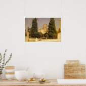 Villa Malta, Rom von Lord Frederic Leighton Poster (Küche)