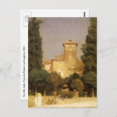 Villa Malta, Rome by Lord Frederic Leighton Postkarte (Vorne/Hinten)