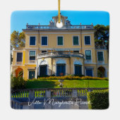 Villa Margherita Ricordi Grianti Lake Como Italy Keramikornament (Rückseite)