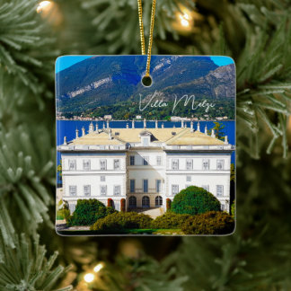 Villa Melzi Bellagio Lake Como Italy Keramikornament