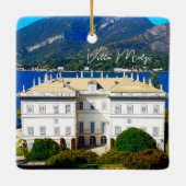 Villa Melzi Bellagio Lake Como Italy Keramikornament (Rückseite)