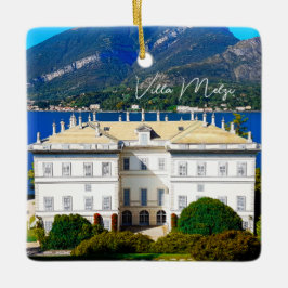Villa Melzi Bellagio Lake Como Italy Keramikornament
