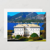 Villa Melzi Bellagio Postkarte (Vorne/Hinten)