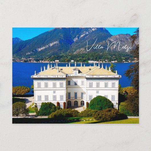 Villa Melzi Bellagio Postkarte (Vorderseite)