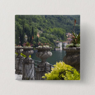 Villa Monastero, Gärten und Seeufer, Varenna, Button