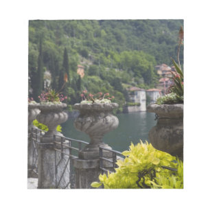 Villa Monastero, Gärten und Seeufer, Varenna, Notizblock