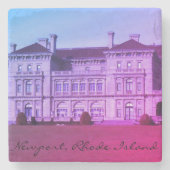 Villa Newports, RI Klippen-Weg-Ozean Steinuntersetzer (Vorderseite)