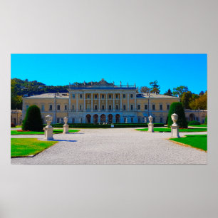 Villa Olmo Lake Como Italien Poster