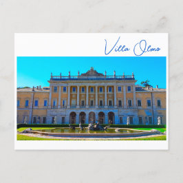 Villa Olmo Lake Como Italien Postkarte