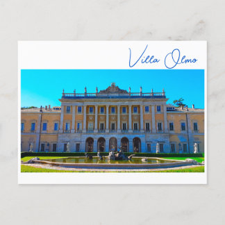 Villa Olmo Lake Como Italien Postkarte