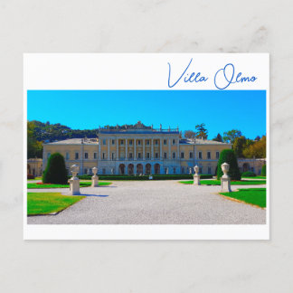 Villa Olmo Lake Como Italien Postkarte