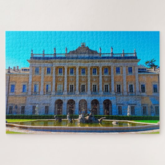 Villa Olmo Lake Como Italien Puzzle (Horizontal)